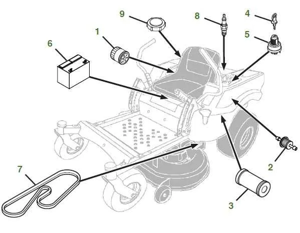john deere z930m drive belt diagram