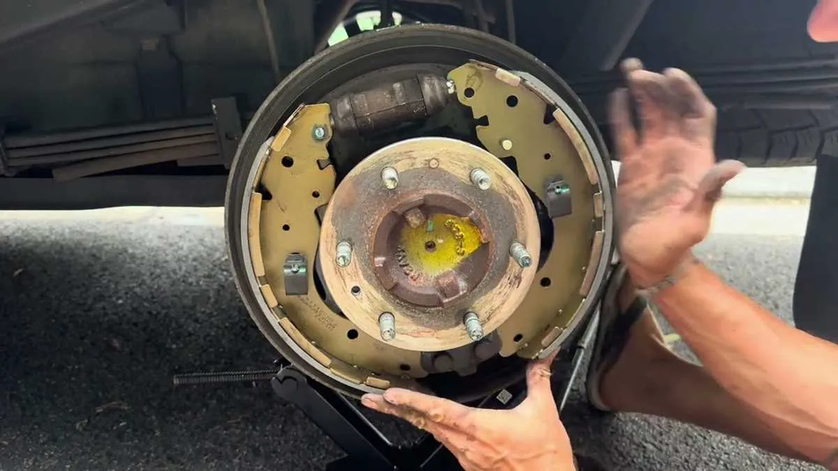 ford ranger drum brake diagram