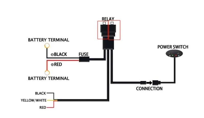 light bar wire diagram