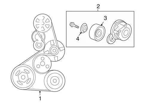 2011 honda odyssey belt diagram