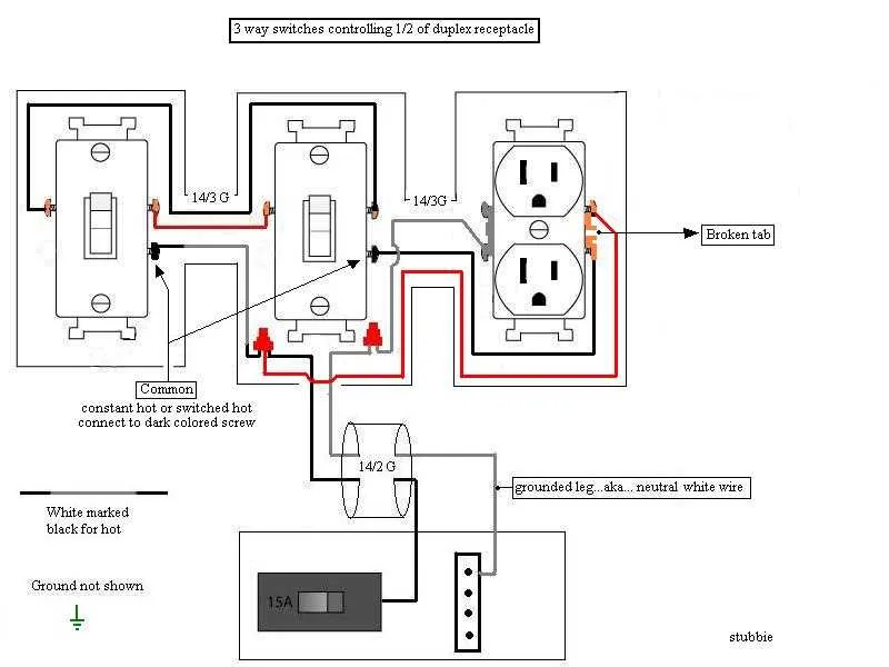 3 way wire diagram