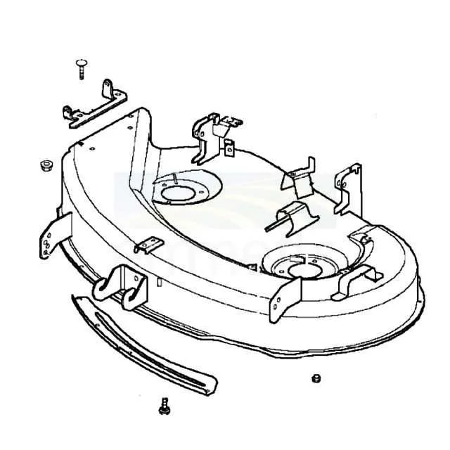 parts diagram for john deere x300