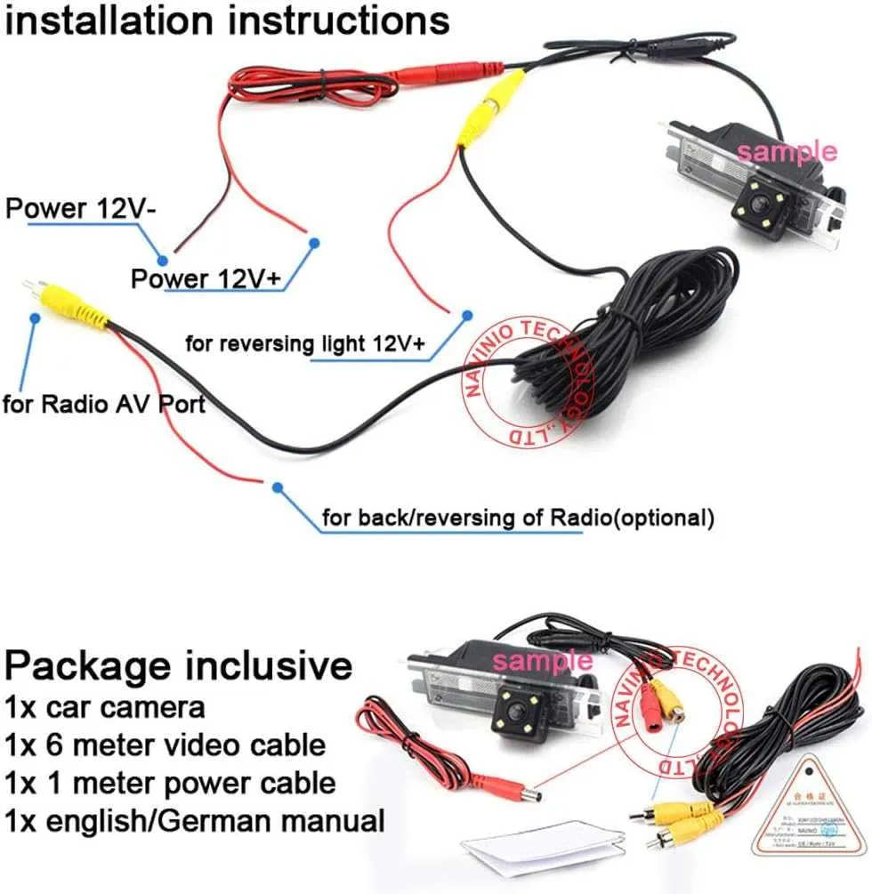4 wire color diagram reverse camera wire colours