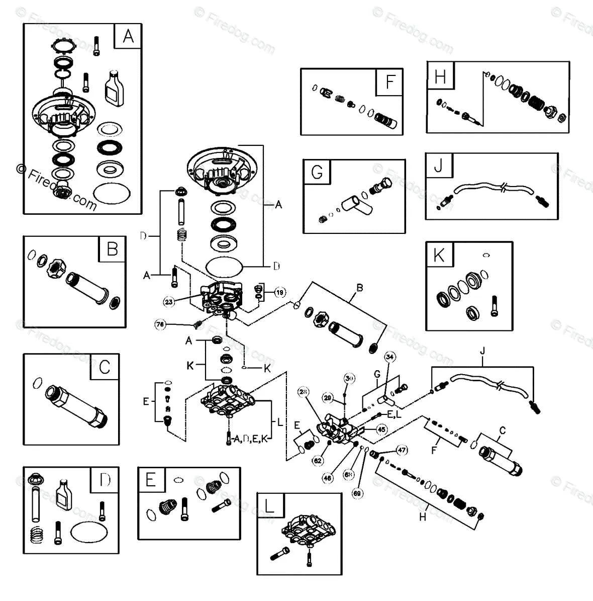 power washer parts diagram power washer parts diagram