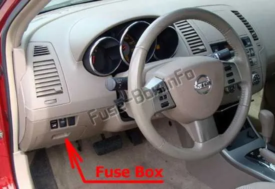 fuse box diagram for 2005 nissan altima