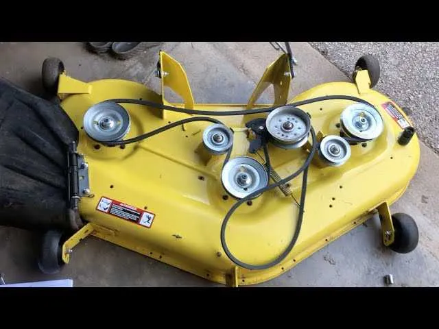 john deere d125 belt diagram