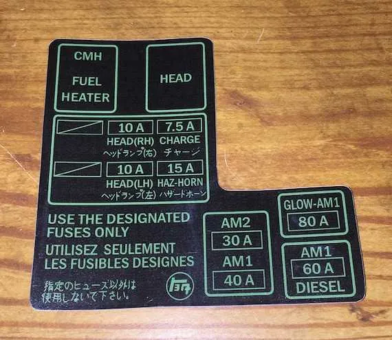 1986 toyota pickup fuse box diagram 1986 toyota pickup fuse box diagram