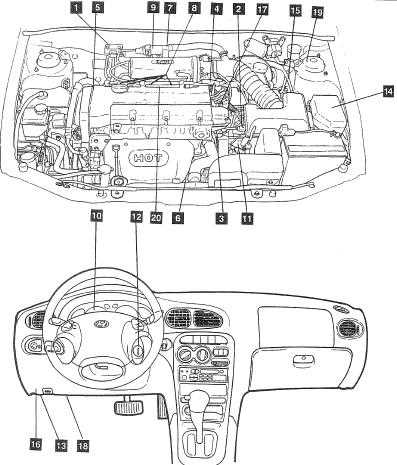 Discover the Inner Workings of a 2005 Hyundai Elantra: Parts Diagram