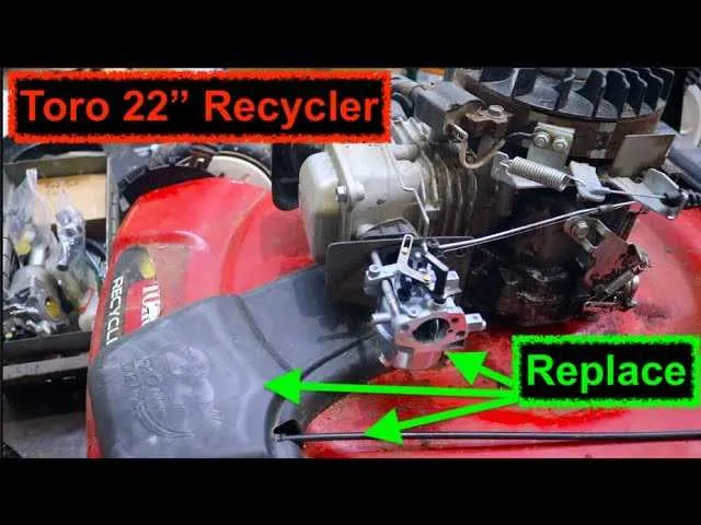 toro recycler 22 carburetor diagram
