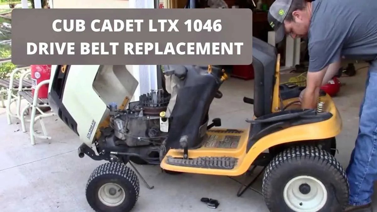 cub cadet ltx 1045 drive belt diagram
