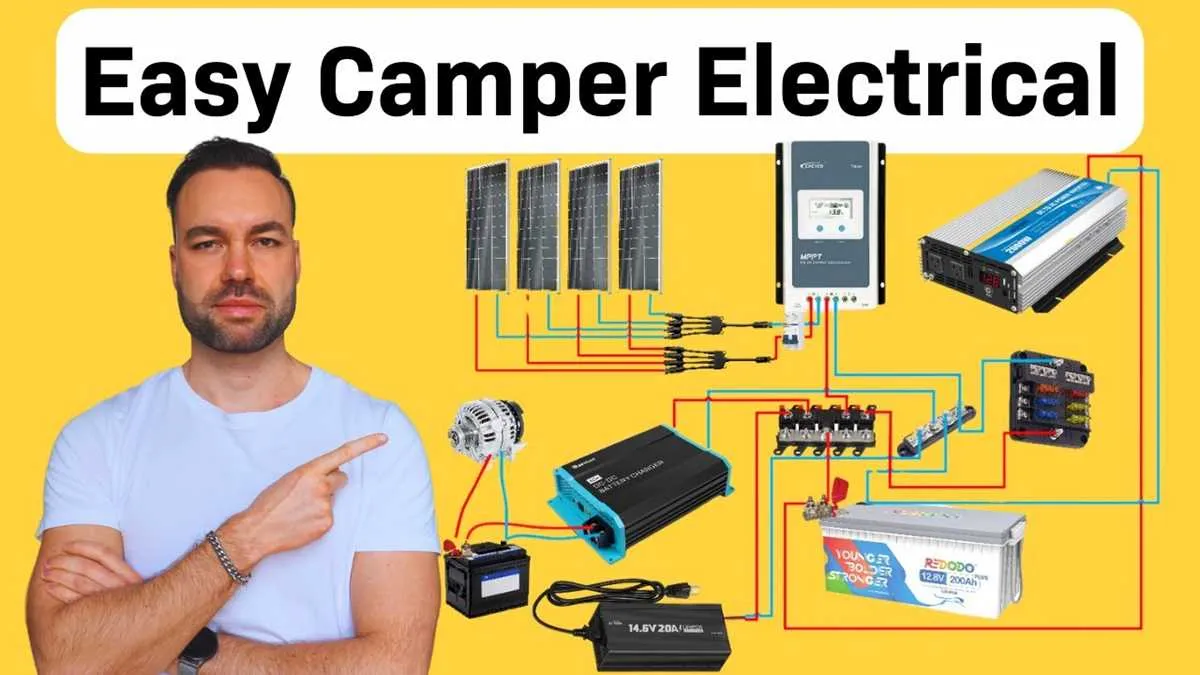 solar panel rv wiring diagram