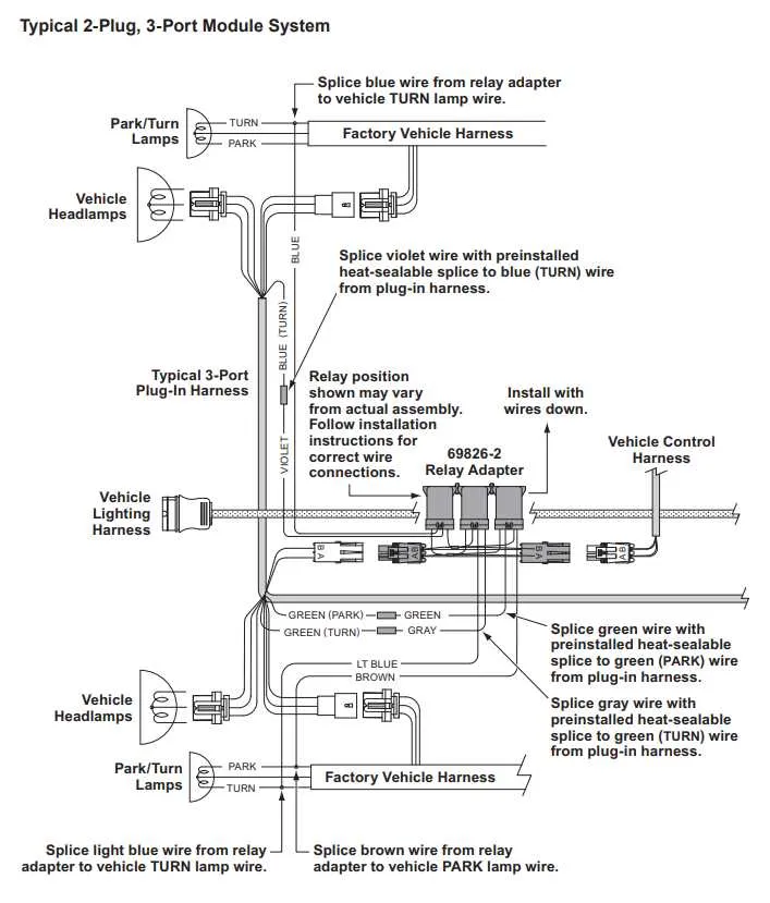 wiring diagram for fisher plow