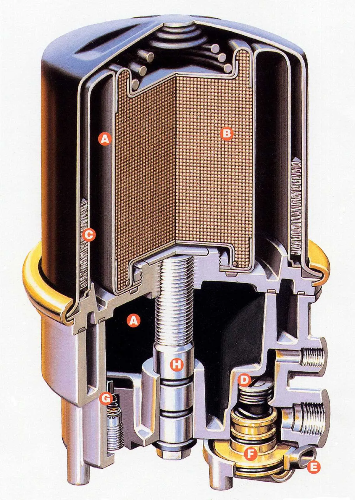 truck air dryer diagram