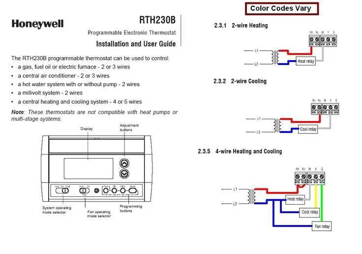 wiring diagram for honeywell