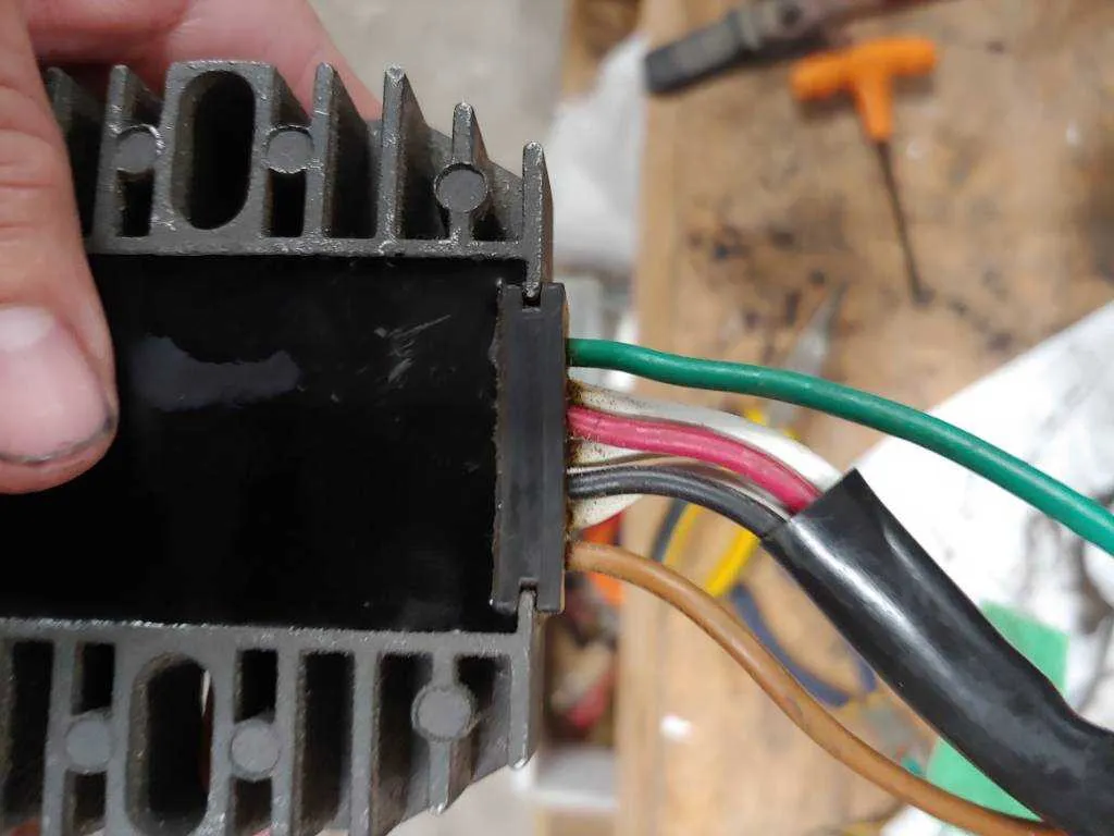 wiring diagram regulator rectifier