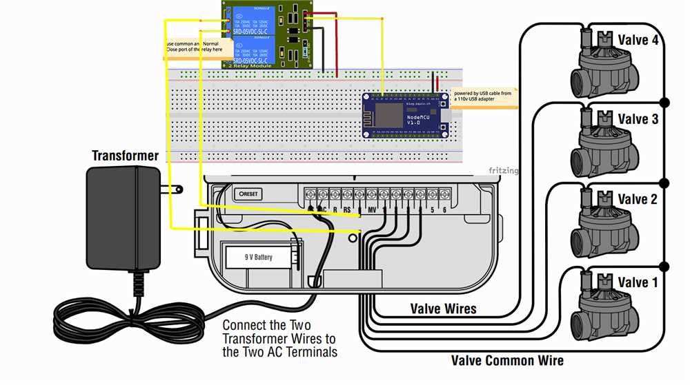 Orbit sprinkler system wiring