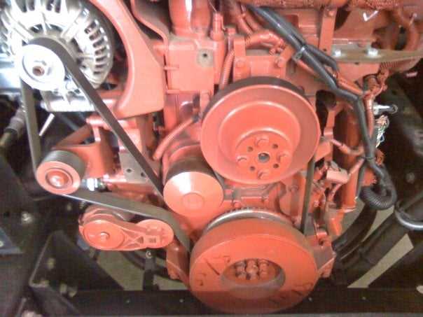 2010 6.7 cummins belt diagram
