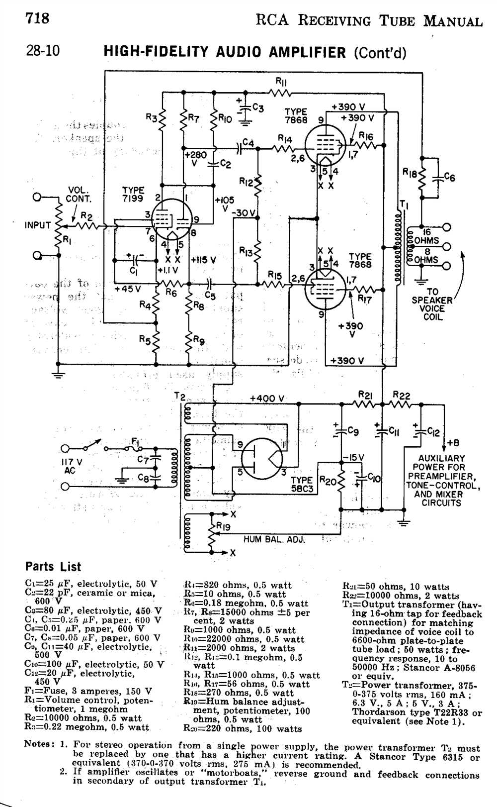 Constructing the Output Stage