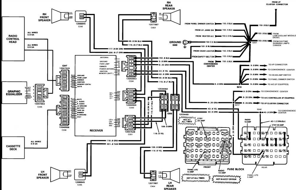 2009 silverado radio wiring harness diagram