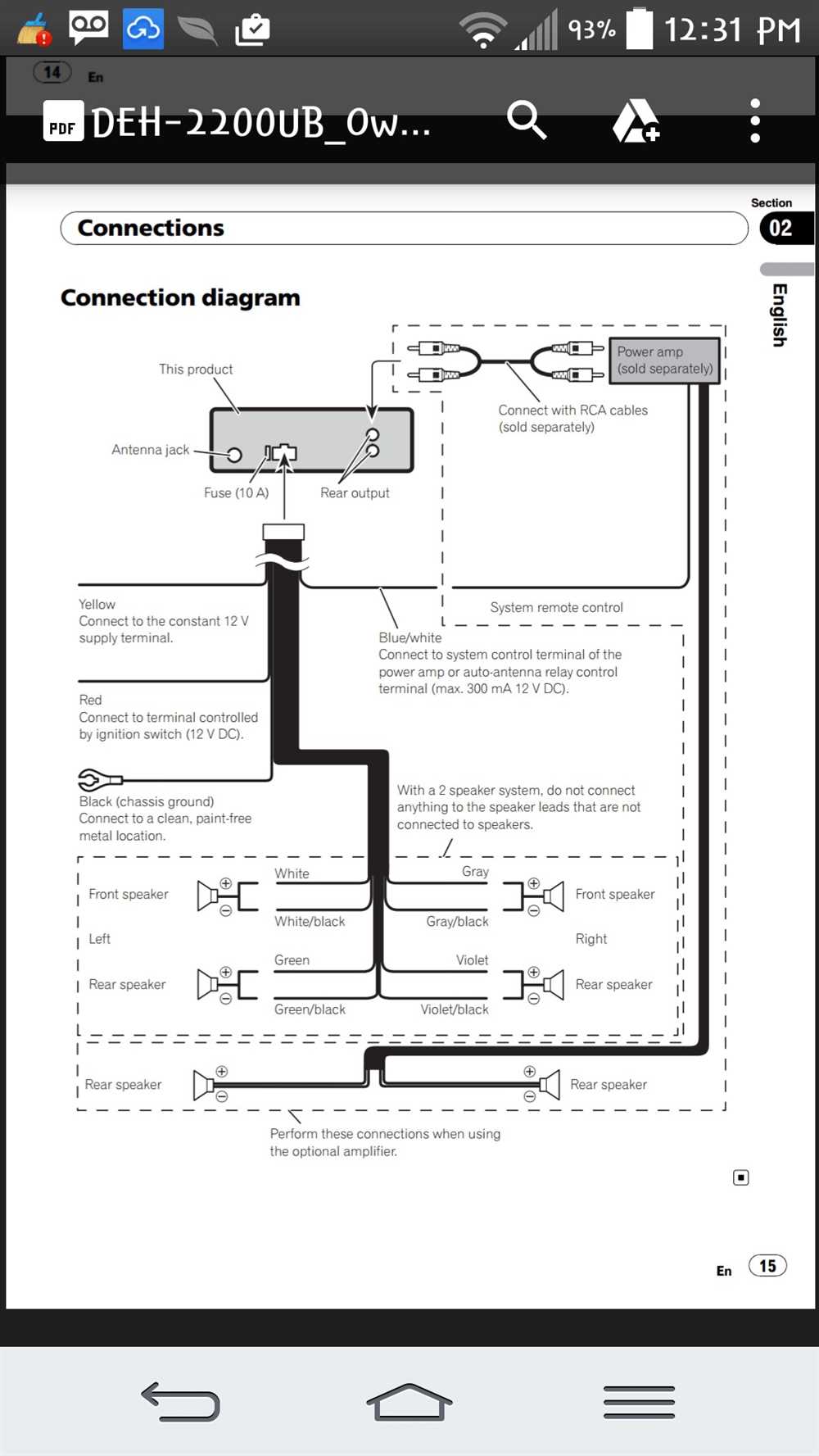 Ignition Switch Connection