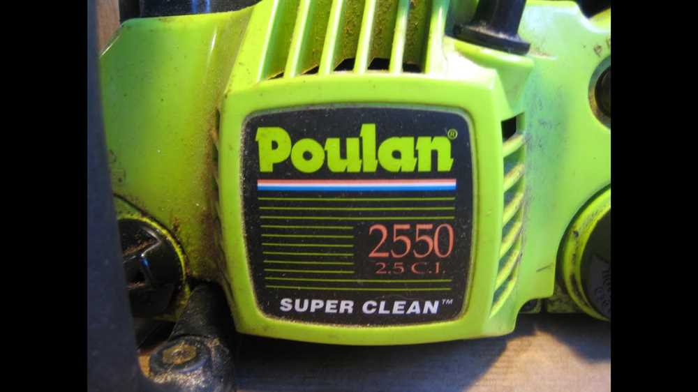 Poulan 2250 fuel line diagram