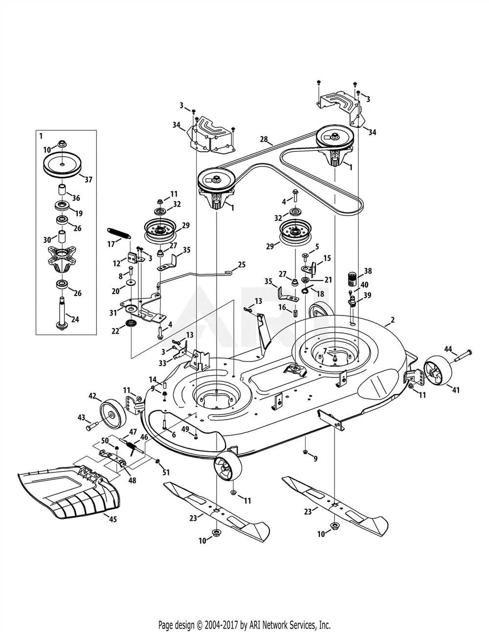 Overview of Craftsman 46 Deck Belt Diagram