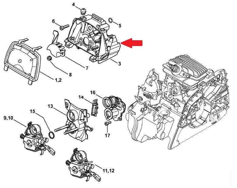 2. Chain Brake Lever: