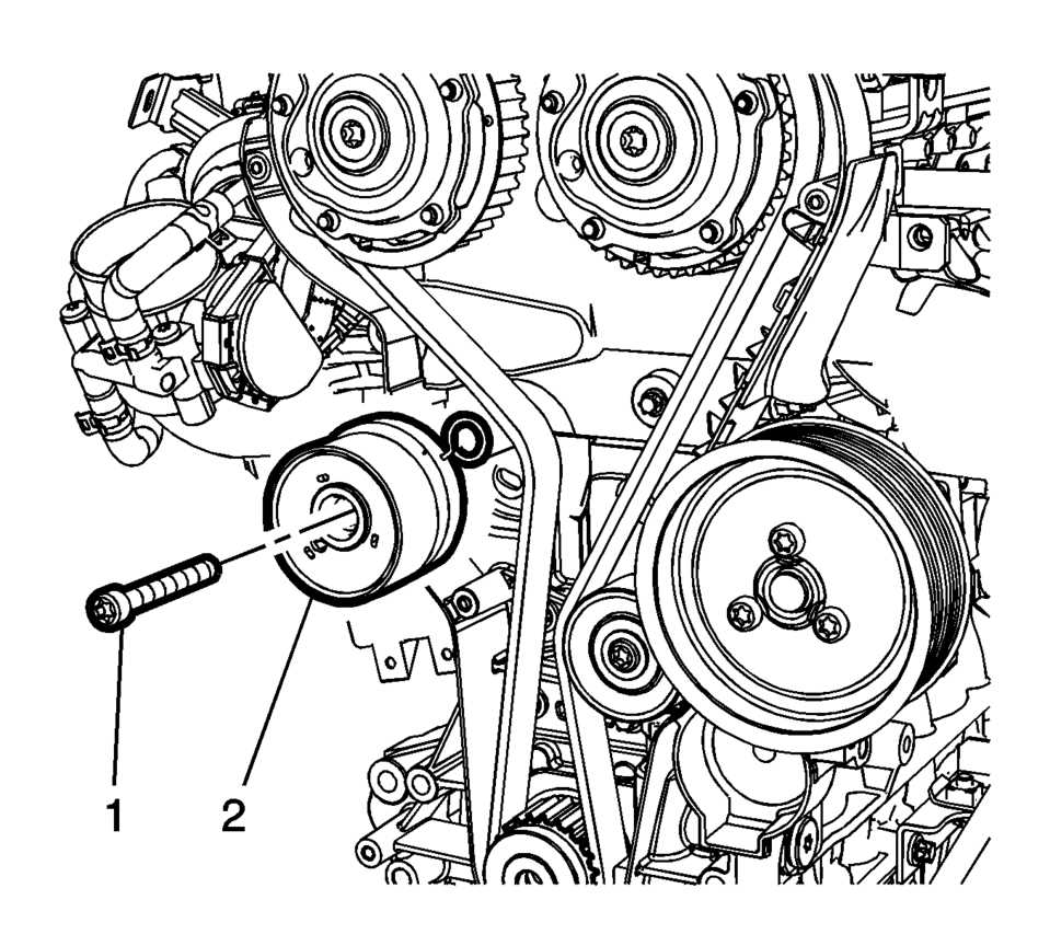 A Visual Guide to Understanding the Serpentine Belt Routing in a 2015 Chevy Cruze 2015 chevy cruze belt diagram
