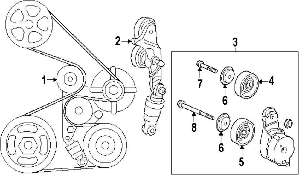 A closer look at the cylinder configuration in the 2006 Honda Pilot engine