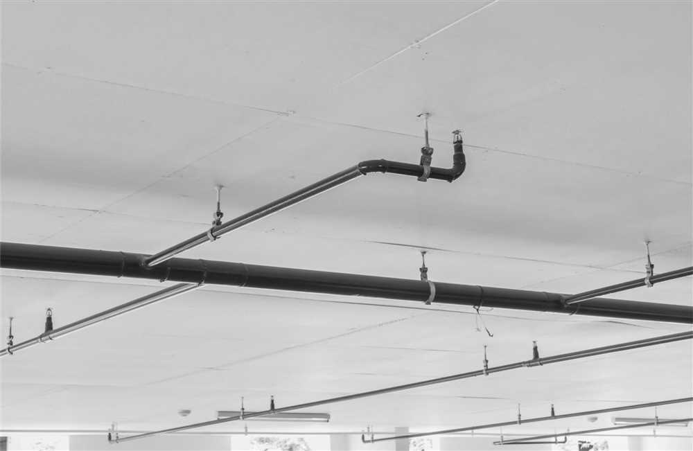 Wet pipe sprinkler system diagram