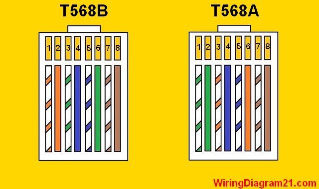 Category 5 wiring diagram