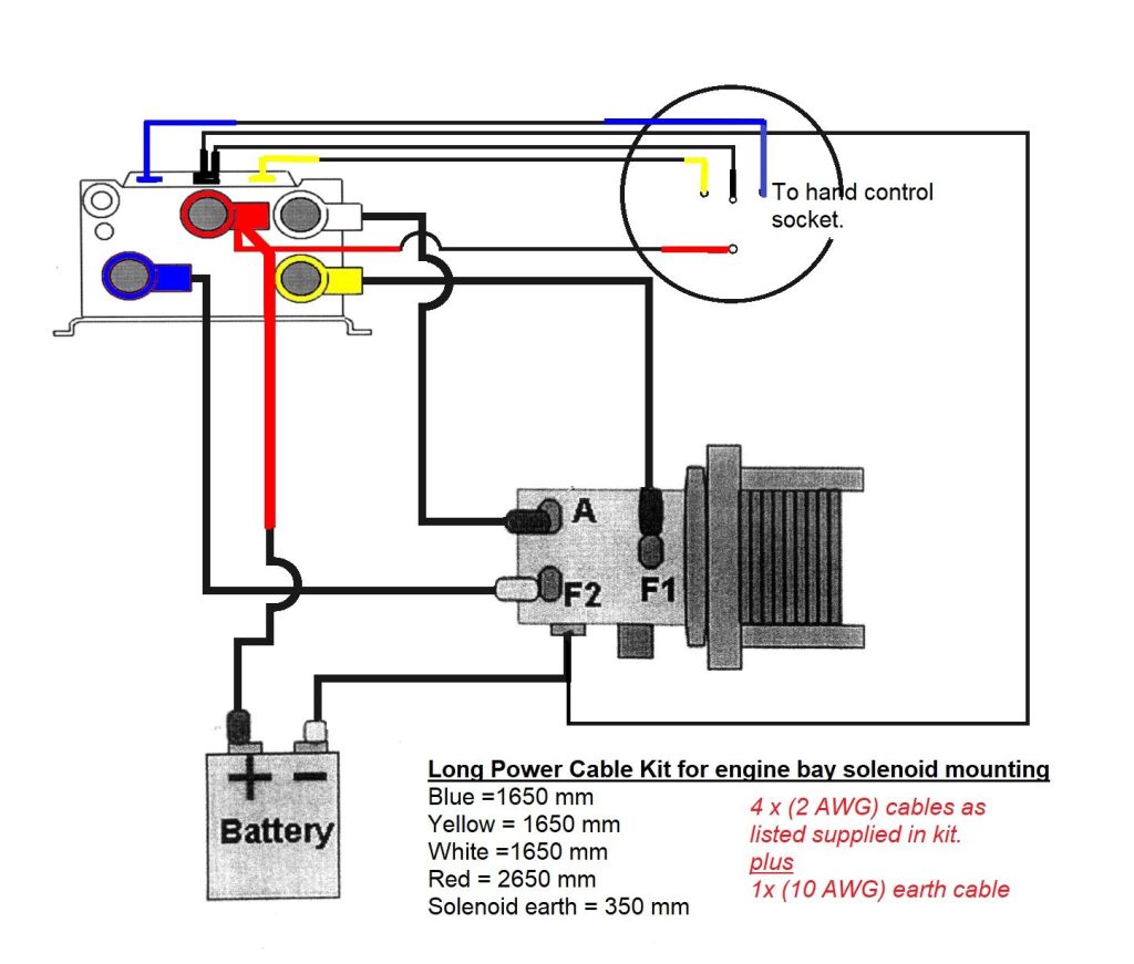 electric winch wiring